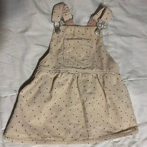 Zara baby overall dress